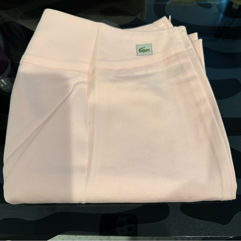 Lacoste Light Pink ankle pants